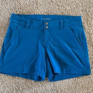 Columbia Teal Blue Omni-Shield Active Shorts